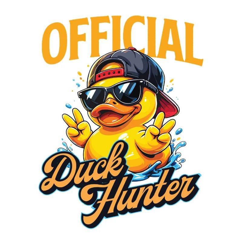 Official Duck Hunter Rubber Duck Duck Lover
