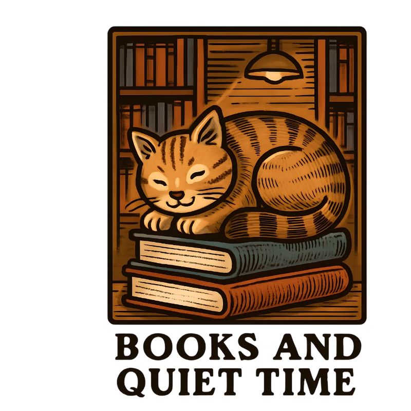 Cat's Rest: Reading Time on Books