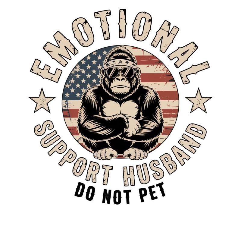 Emotional Support Husband Monkey