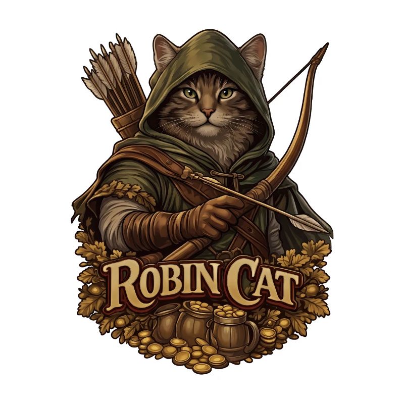 Robin Cat Archer Fantasy