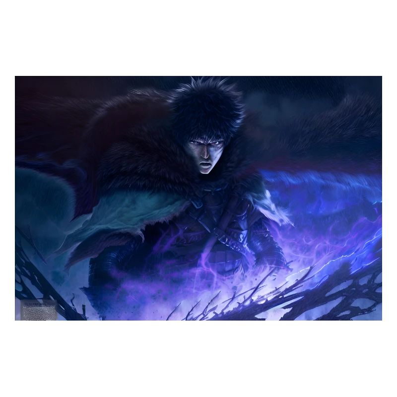 Guerrier féroce dans le noir
