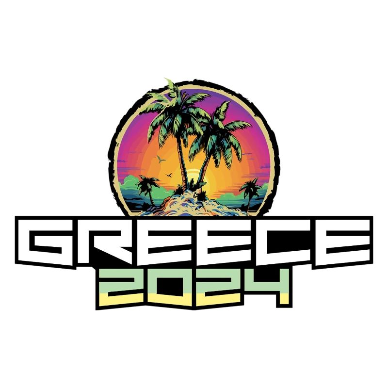 Grèce 2024 Palmiers de vacances