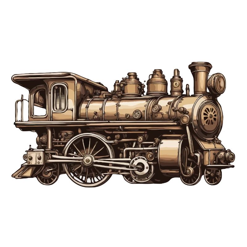 Zug / Lokomotive / Dampflok / Eisenbahn / Lock