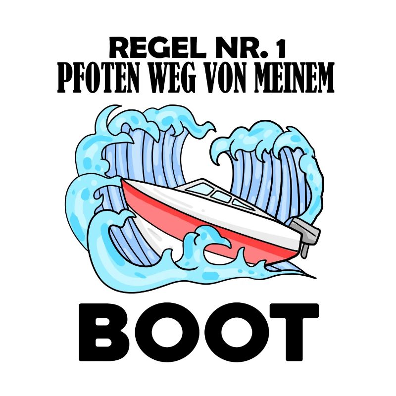 Motorboot Kapitän Boot Boote Seefahrt Geschenk