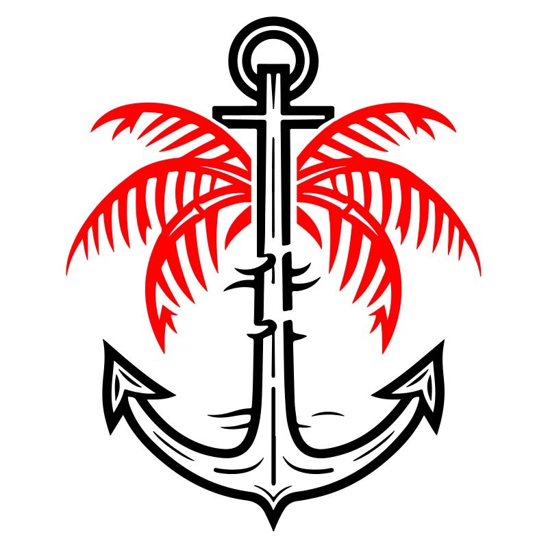 Palme Anker Symbol