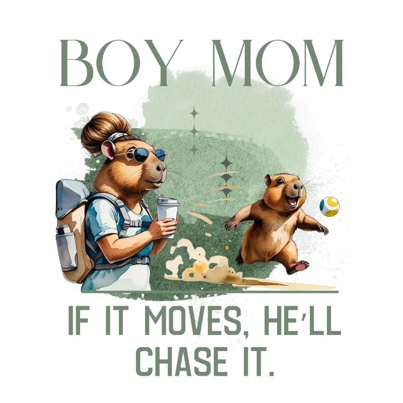 Boy Mom – If It Moves, He’ll Chase It