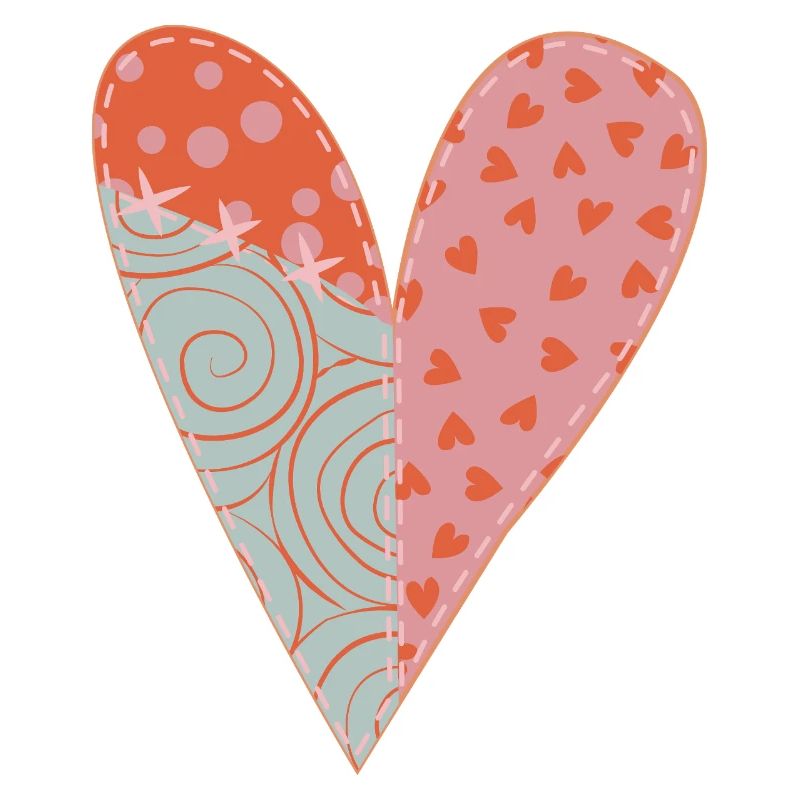 Coeur Patchwork No1
