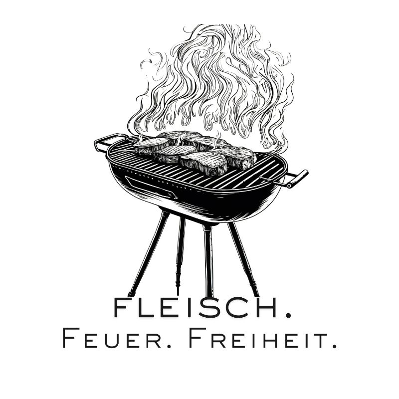 Serata barbecue con fumo e libertà