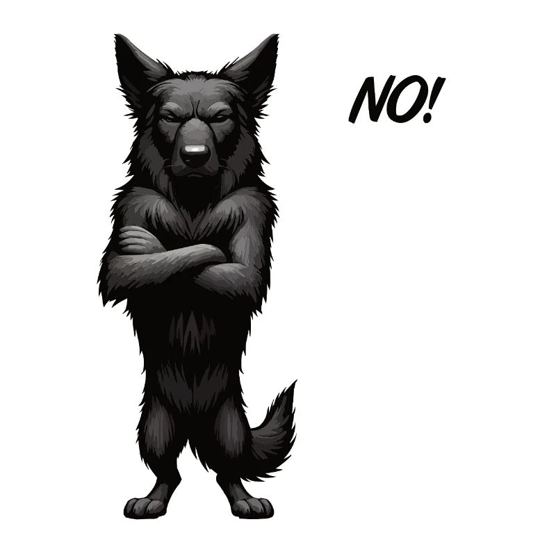 No Black Shepherd Shepherd Owner