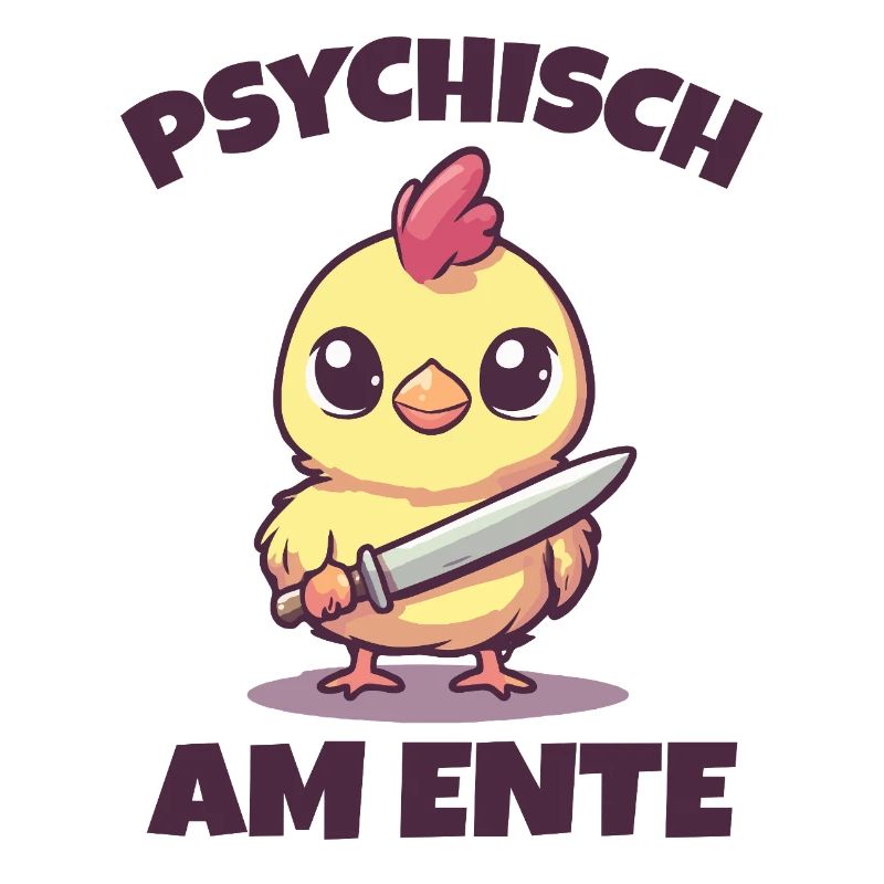 Psychically on the duck funny saying