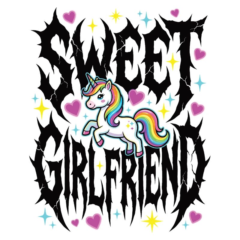 Couple de Valentines licorne