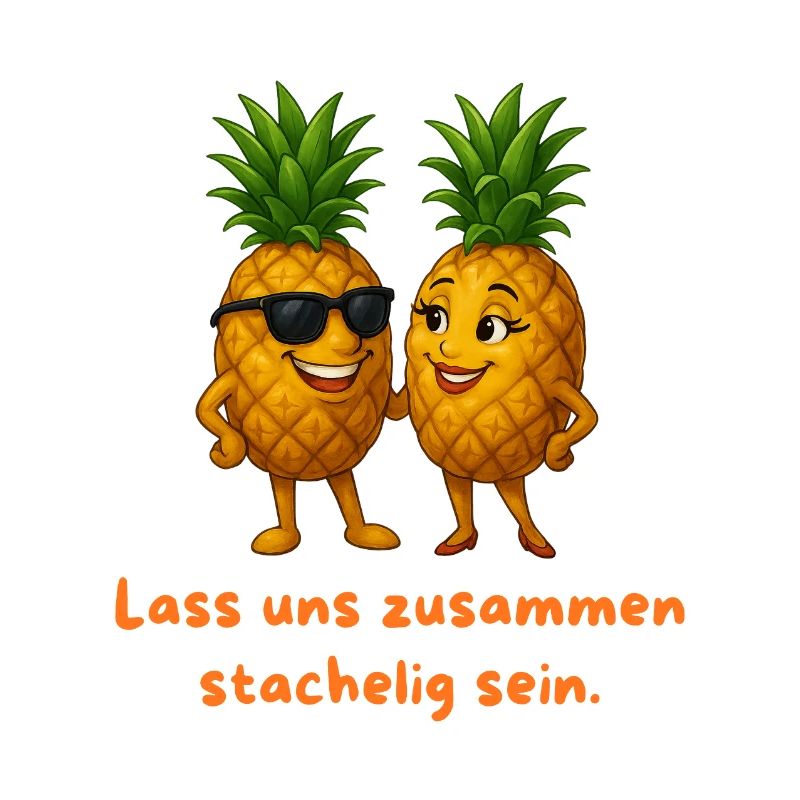 Duo ananas : Épineux ensemble