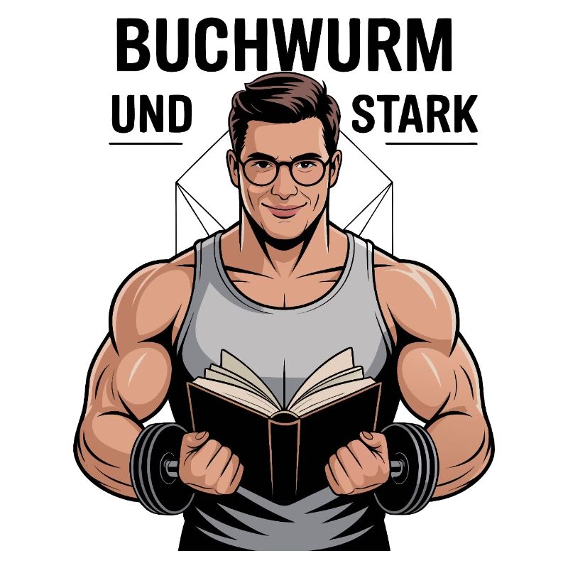 Buchwurm Stark Lesekraft