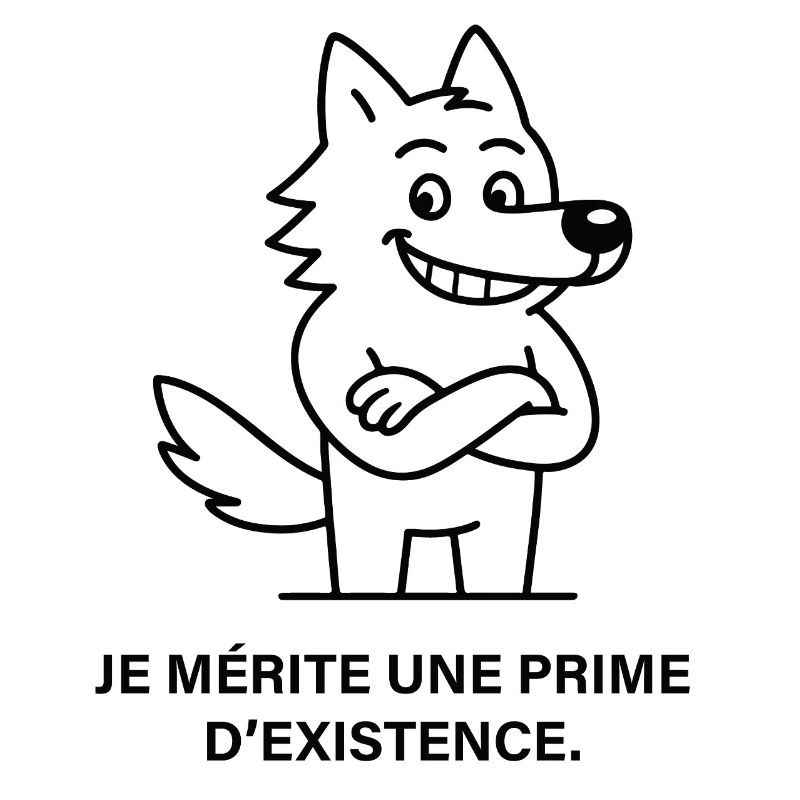 Prime d'existence du loup arrogant