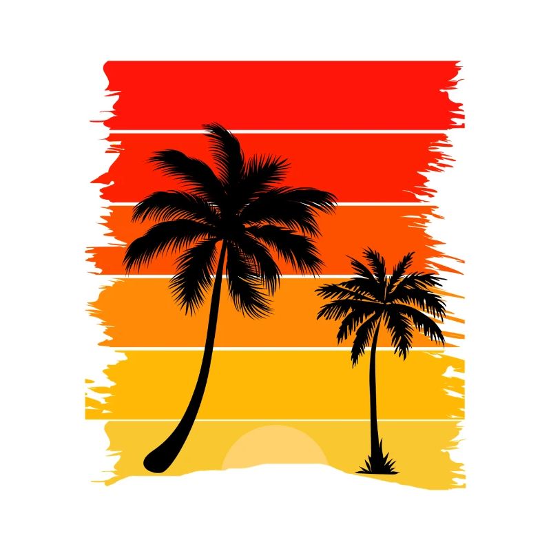 Palmier Sunset Éclat