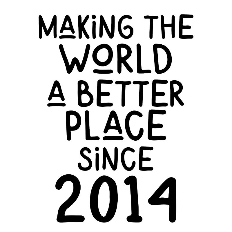 Making the World a better place since 2014