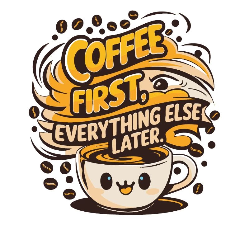 First coffee, then everything else