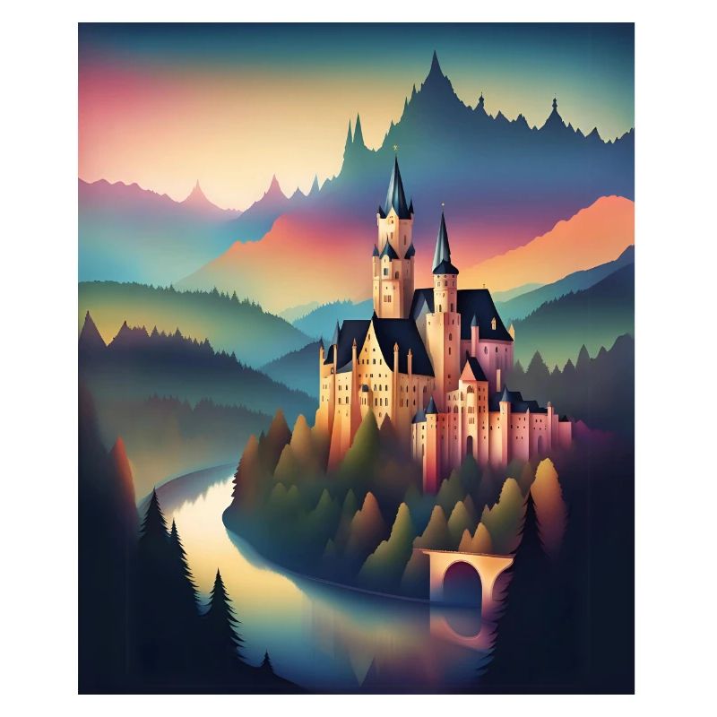 A castle in Romania