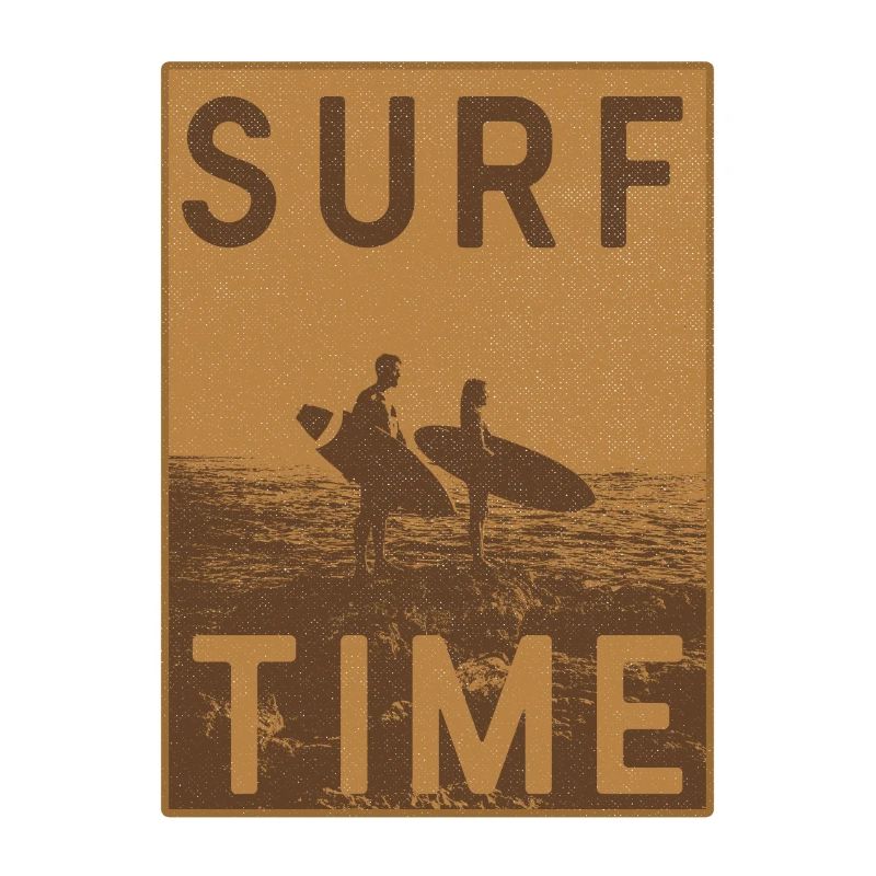 Surftime Vintage Poster