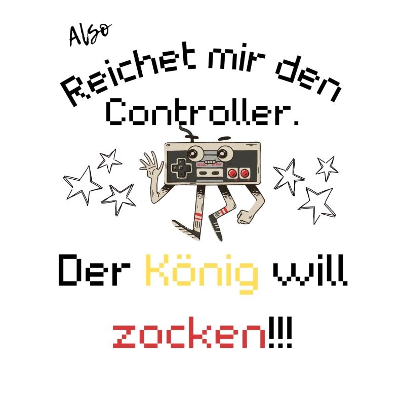 Der König will zocken