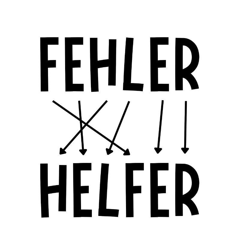 Fehler sind Helfer