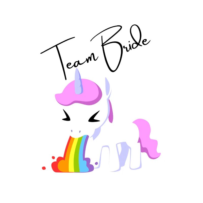 Team Bride Einhorn