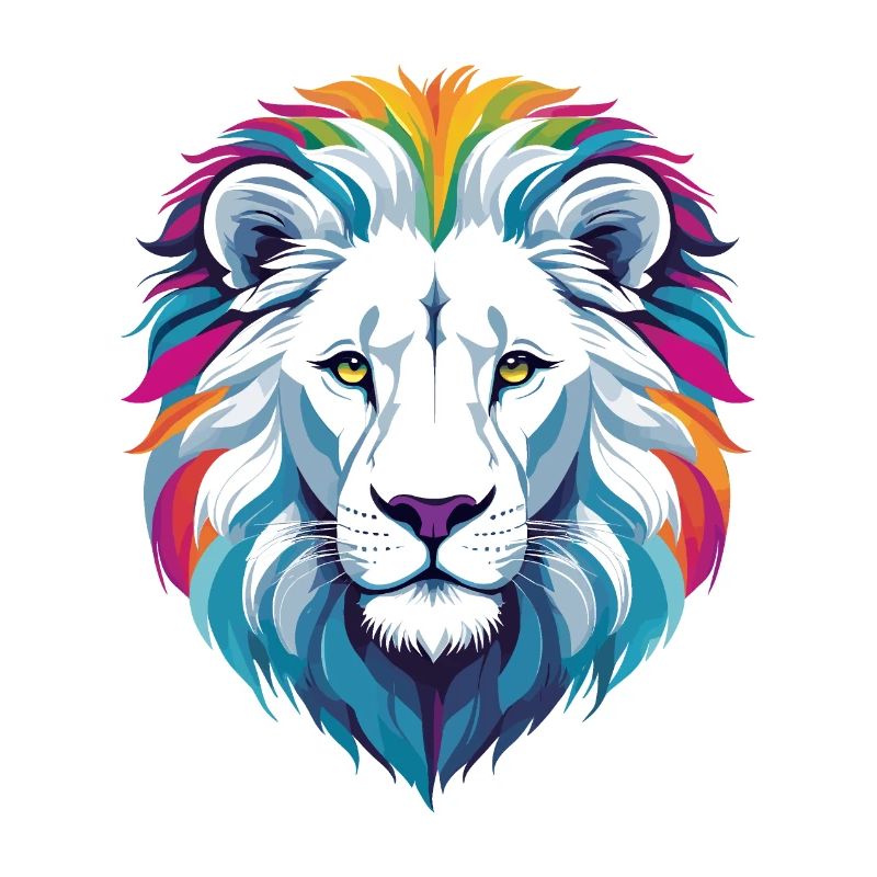 Lion blanc