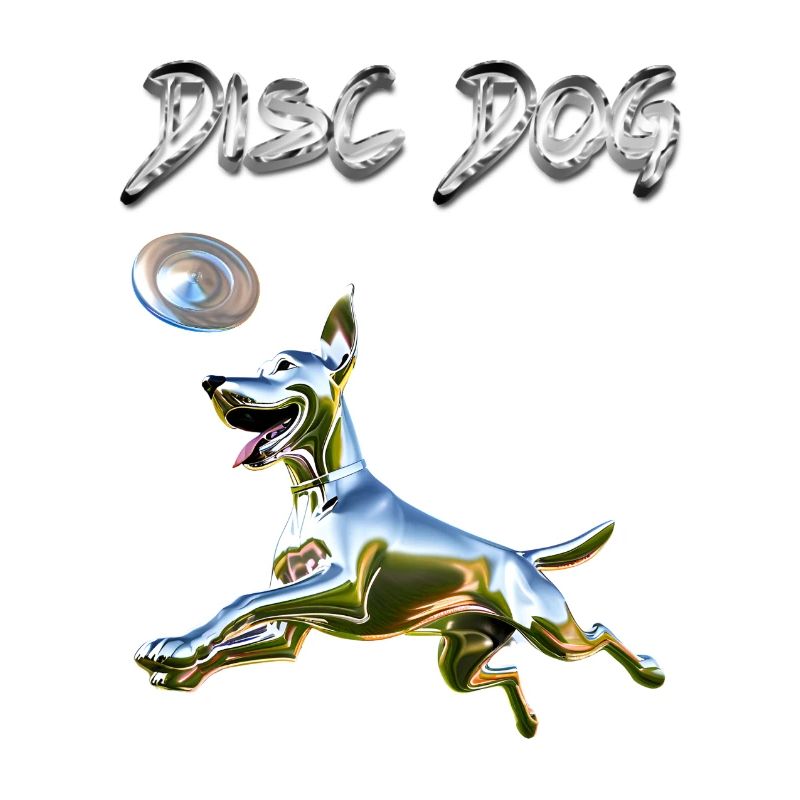 DISQUE CHIEN Chrome