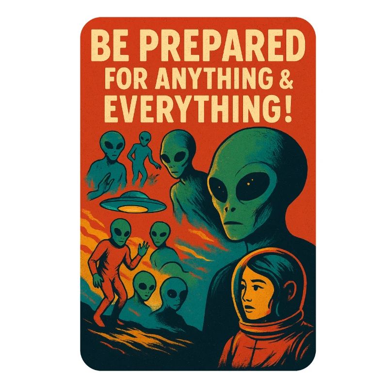 Prepared for anything and everything