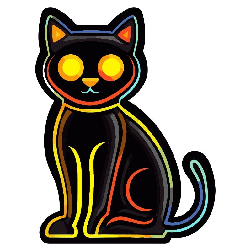 Chat Halloween Bande dessinée Chat