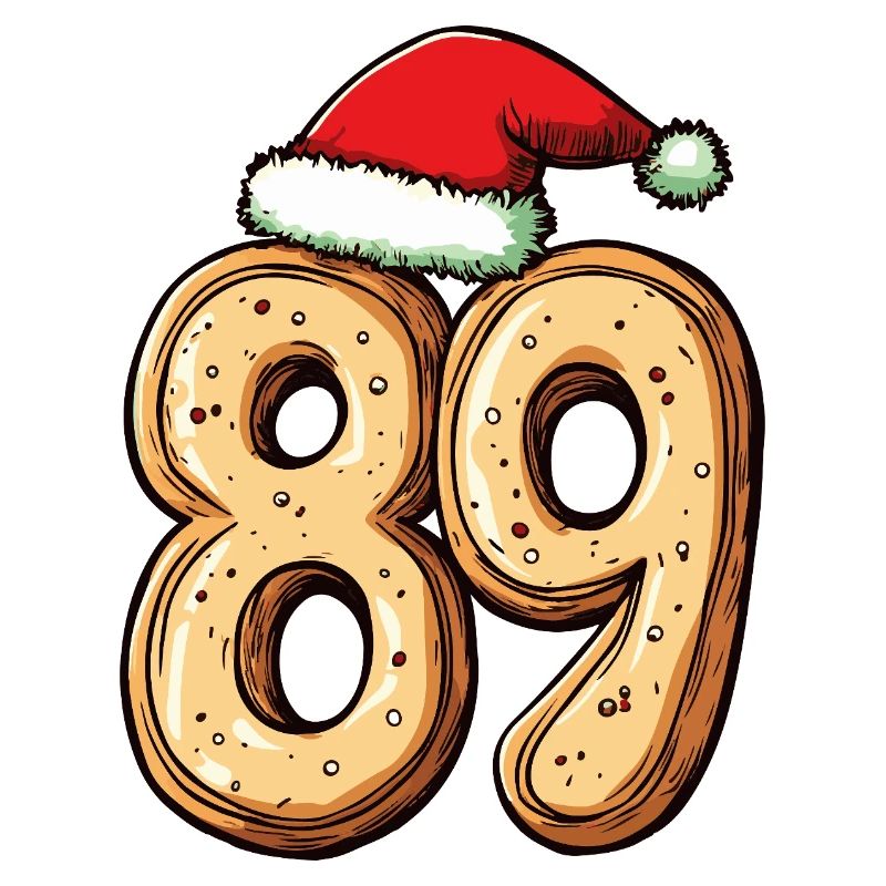 89 Numéro Cookie Noël