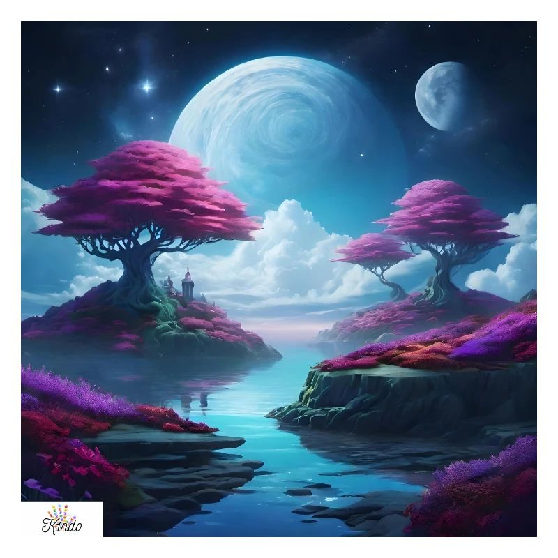 Soft & serene dreamscape