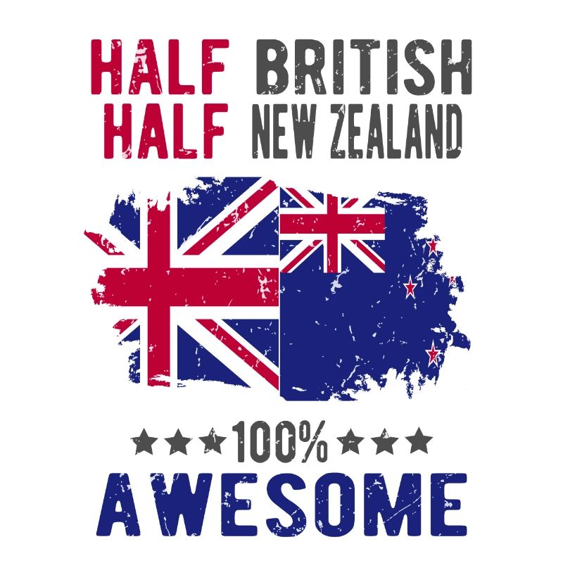 Moitié britannique moitié néo-zélandais