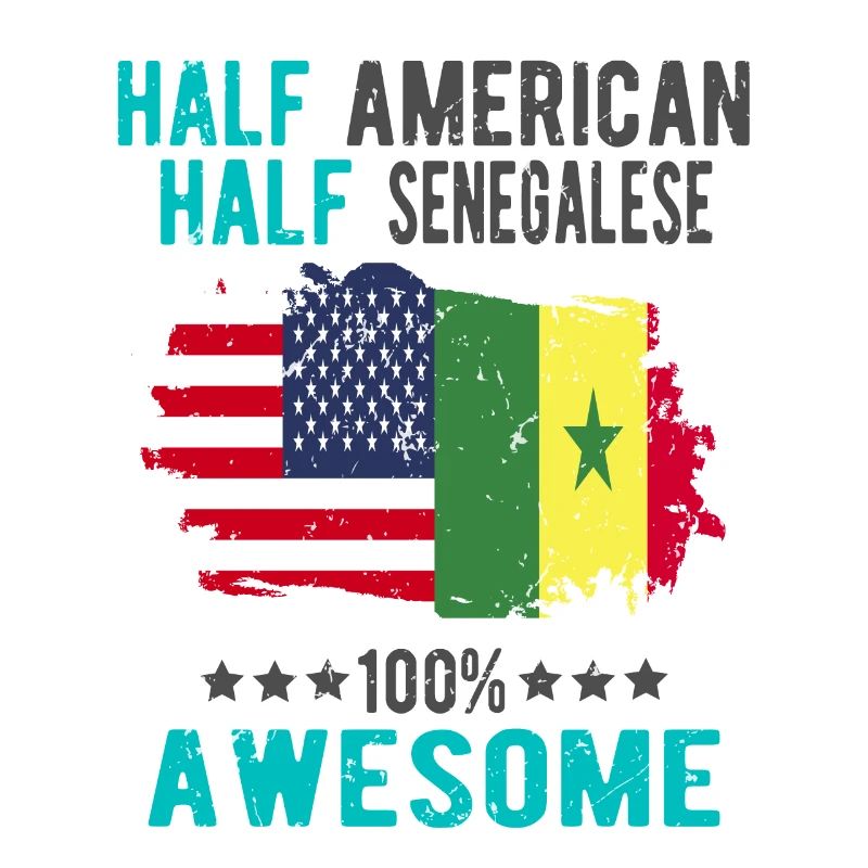 Moitié américain moitié sénégalais