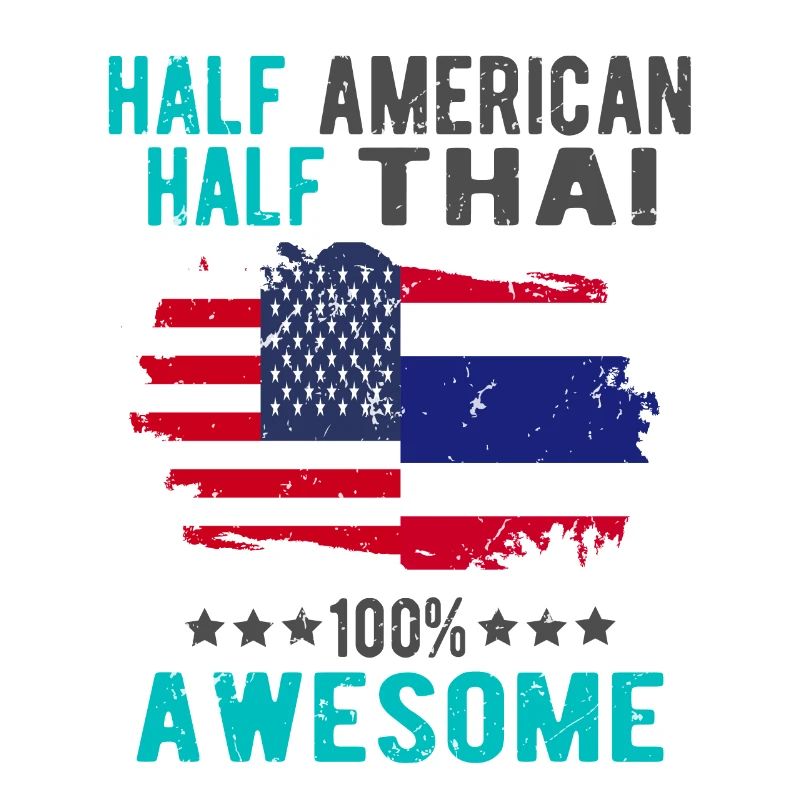 Moitié américain moitié thaïlandais