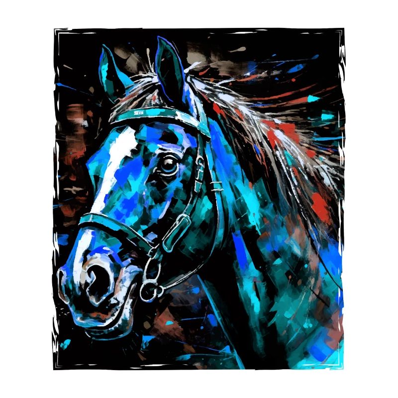 Portrait de cheval