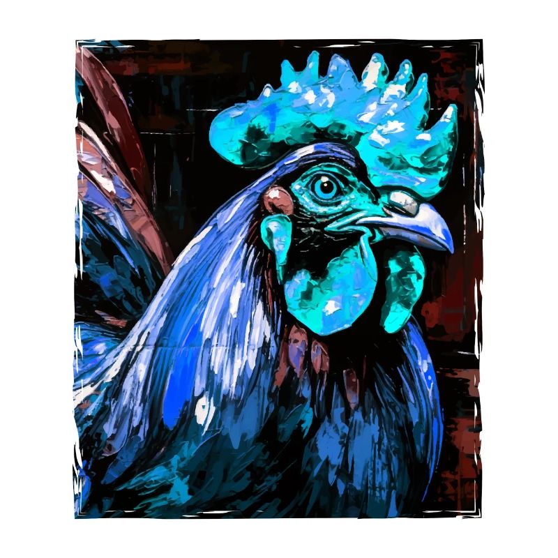 Rooster Portrait