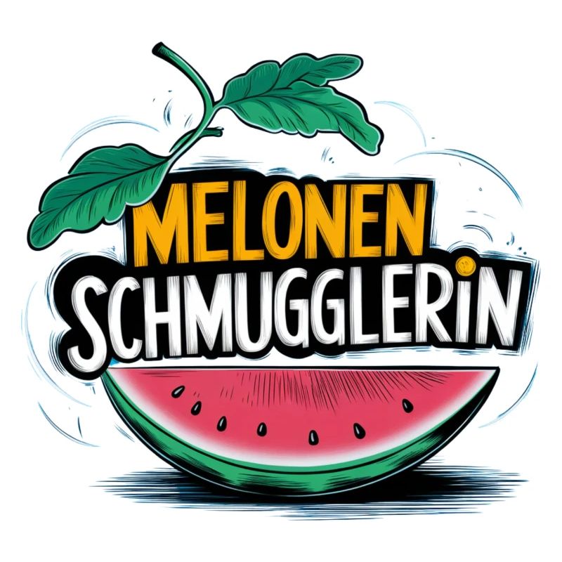 Melonen Schmugglerin Schwangerschaft Geschenkidee