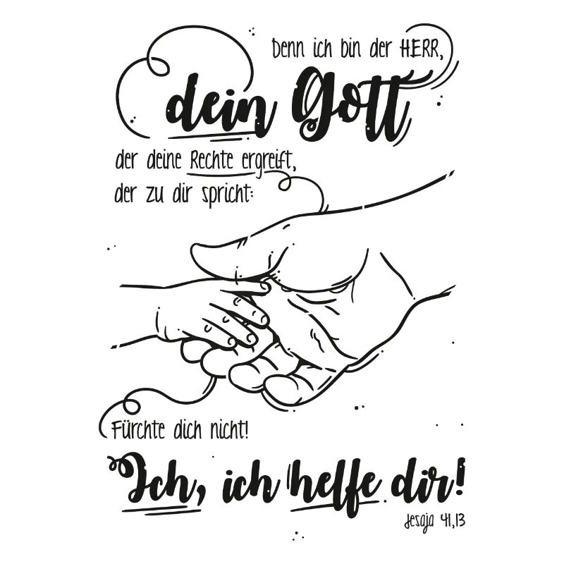 Jesaja Bibelvers Ich helfe dir