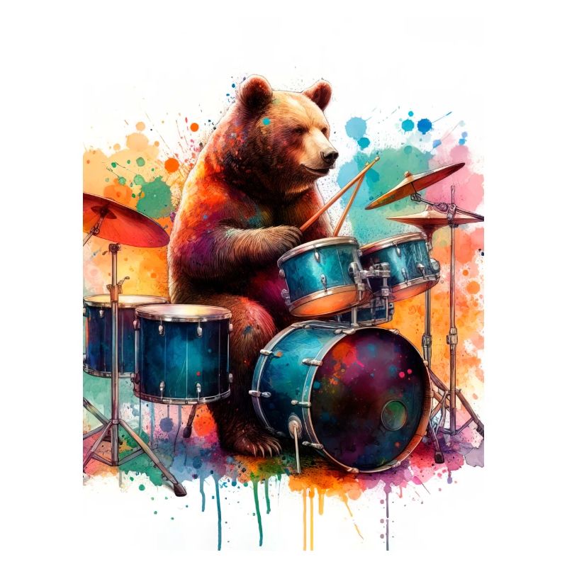 Bär im Konzert