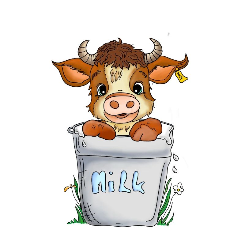 Vache joyeuse