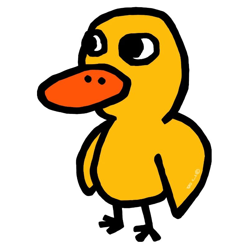 Canard de dessin animé