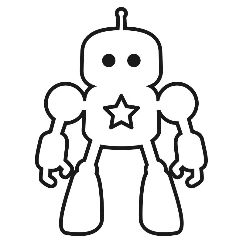 Roboter – Künstliche Intelligenz Sci-Fi Design
