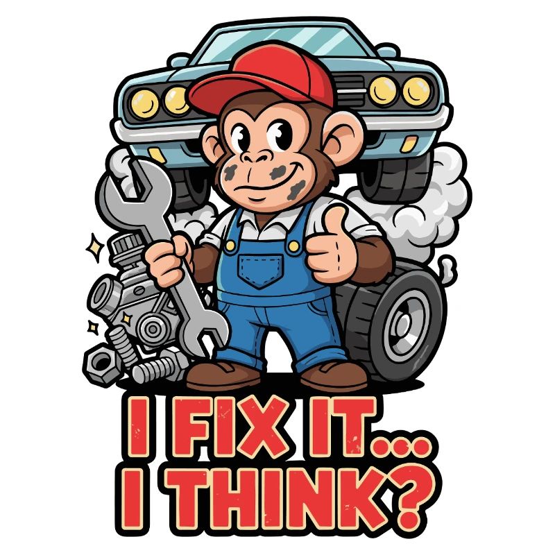 Affe Mechaniker – I Fix It