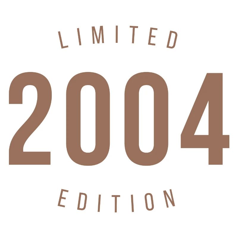 2004 Édition limitée Style rétro Cadeau d’anniversaire