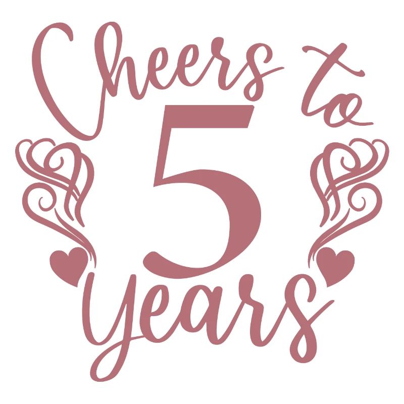 Vive le 5e anniversaire de 5 ans