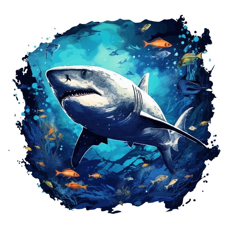 Shark Design Shark Marine Predator Great White Shark