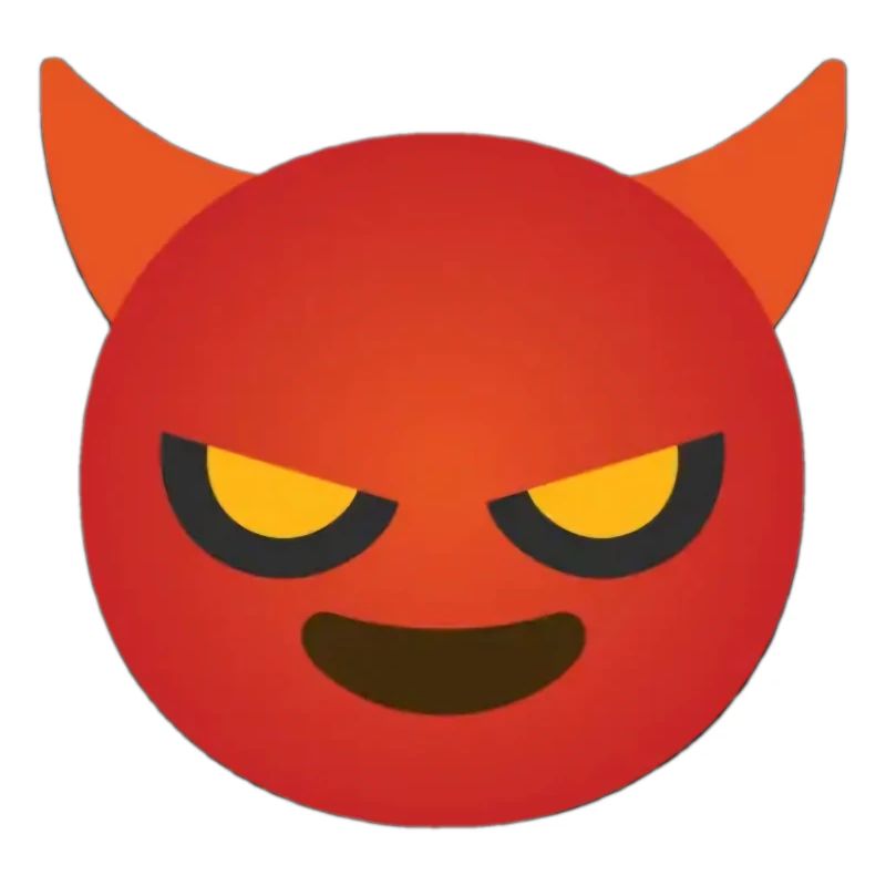 Visage du diable