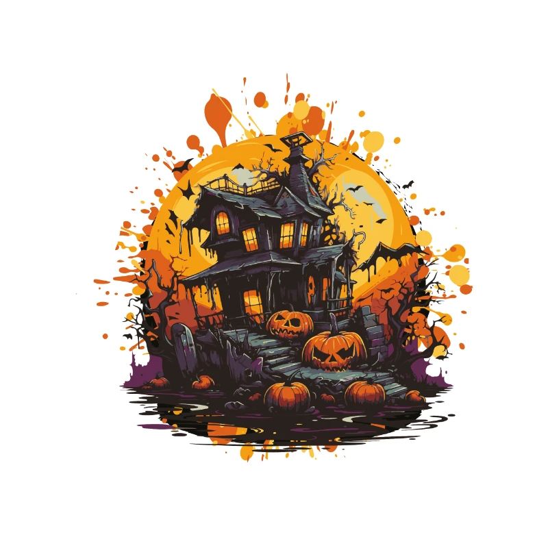 Maison hantée Halloween 2