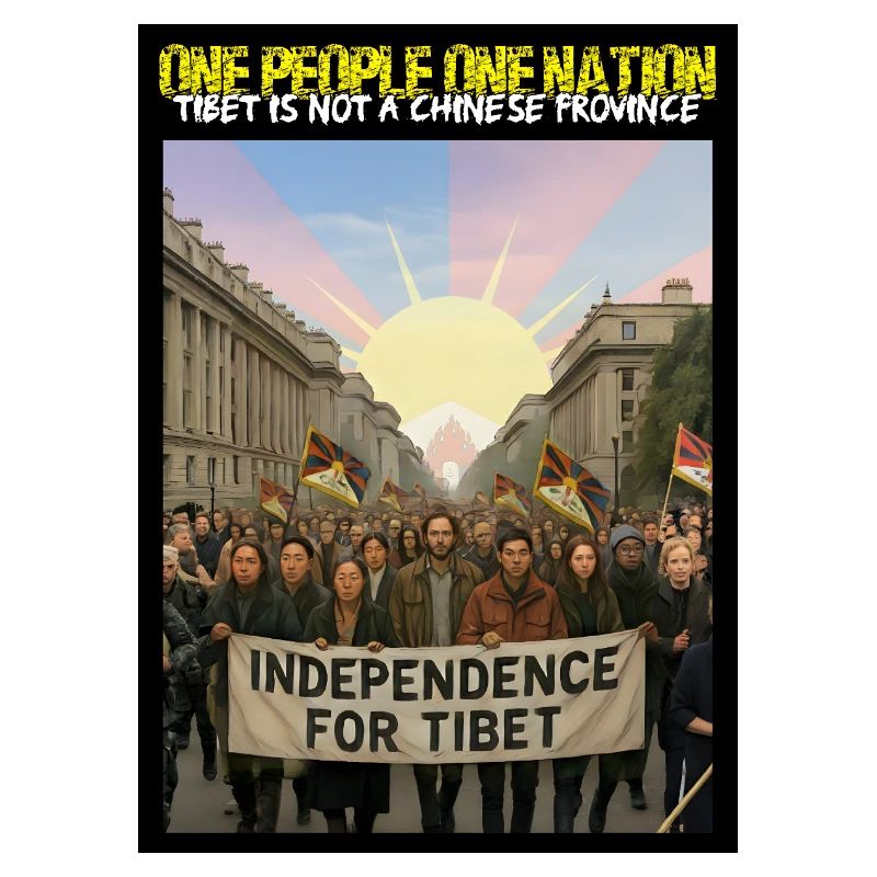 Tibetan Independence Protest